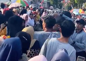 Lomba Gerak Jalan HUT Ke-78 RI di Bangkalan Diwarnai Kekerasan