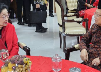 HUT Ke-51 PDI Perjuangan, Megawati Soekarnoputri Sudah Tiba di Lokasi Acara